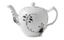 Royal Copenhagen Black Fluted Mega tekanne 100 cl