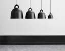 Normann Copenhagen Bell Taklampe Mellom Sort