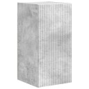  TV Veggskap Veggmontert Betong 30 x 31 x 60 cm Konstruert tre