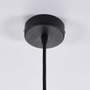 Lindby Svart pendellampe Jasminka, industriell