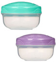 Sistema - To Go oppbevaring 21 cl 2stk assortert
