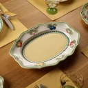 Villeroy & Boch French Garden Fleurence Oval tallerken 37cm.