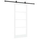 vidaXL Glidende Dør med Håndverkssett ORKDAL Hvit 93x211 cm