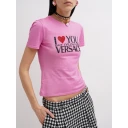 Versace Dame Topper Rosa L,