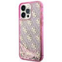 Guess Hardcase Liquid Glitter iPhone 14 Pro 6,1" Rosa