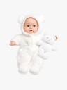 Cloudberry Castle Dukke med Dyrekonstyme 40 cm Hvit