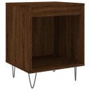 Nattbord brun eik 40x35x50 cm konstruert tre 8721012111134
