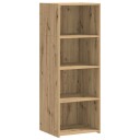 vidaXL Høyskap Artisan eik 45 x 41 x 124 cm Konstruert tre