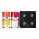 PANTONE Macchiatokopp, 100ml, Yellow, Red, Orange, L.Pink, 4 stk