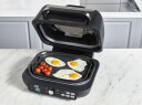 Ninja AG651EU, Sort, Rektangulær, Knapper, Rotasjon, 704 cm², Keramisk, 2460 W