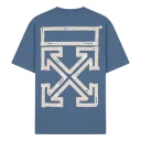 Off White Herre Topper Blå 2XL,