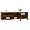  TV benk røkt eik 150x30x44,5 cm konstruert tre