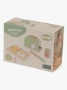 Dantoy Toaster Set Wood In Gift Box - 9 Pcs - Multi/patterned - ONE SIZE