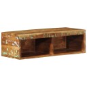  Veggmontert TV benk 60x30x19 cm gjenvunnet heltre