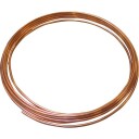 Kobberrør, Glødde 10 x 1,0 mm Kun i hel kveil á 50 m