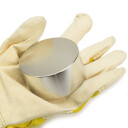 SuperMagneter Meget Kraftig Neodym-Magnet Ø 70 X 30 Mm   Løftekraft 165 Kg