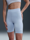 Nike Classic High Rise 8" Shorts Blå XL