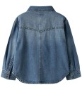 Name It Nmmblue Oz Dnm Ls Shirt 6677 Oz B Blue 104