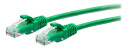 C2G 1ft (0.3m) Cat6a Snagless Unshielded (UTP) Slim Ethernet Network Patch Cable - Green - koblingskabel - 30 cm - grønn