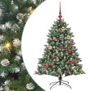  Kunstig juletre grønn 85 x 85 x 120 cm PVC og plast og stål