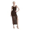 Simona Corsellini Dame Kjoler Brun M,