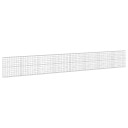 vidaXL Gabion med 5 mm tråd og 10x10 cm mesh 800x20x100 cm