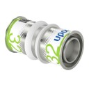 Uponor S-Press Dobbelthylse 32 mm for Gulvvarme og Radiatorsystemer