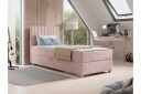 Veyran Sengepakke Kontinentalseng med Oppbevaring 90x200 cm - Rosa