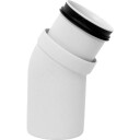 Smartline 50 mm PP bend 30 grader off white