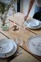 Wik & Walsøe Alveskog Middagstallerken 28 cm Hvit Porselen