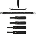 obaie Double Spreader Bar Bondage Sett - Svart