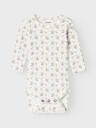 Lil- Atelier Gago Long Sleeve Slim Body Hvit 68