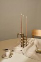 Stoff Nagel Stearinlys by Ester&Erik 6 pk Brun