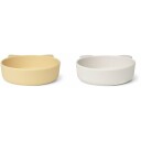 Liewood Vanessa Bowl 2pk Jojoba/sea shell mix