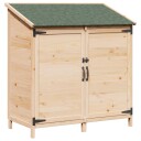 vidaXL Hagehus Naturlig 106 x 56 x 113,5 cm Massiv Furu Tre