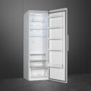 Smeg Universale Frittstående Kjøleskap 404L Sølv med LCD-skjerm