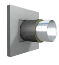 Rockwool Conlit Fire Mat 234070 Brannmatte Svart, I Ruller 3,8 Kvm