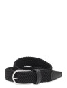 Anderson"s Elastic Woven Belt Beige - 3,5 - Black - 85