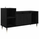  TV skap Svart Eik 100 x 35 x 55 cm Konstruert tre