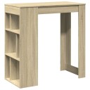  Barbord med stativer sonoma eik 102x50x103,5 cm konstruert tre 8721158386458