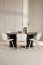 Venture Home   Spisebord Strada med Lilja stol   Beige