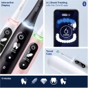 Oral-B iO6 M6 Rosa Elektrisk Tannbørste med Interaktiv Display
