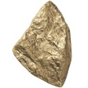 Ferm Living Comber Rock Krok 9 cm Messing