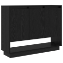  Serviesskap Svart eik 97 x 29 x 75 cm Konstruert tre