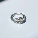 Jane Koenig Big Tied Heart Ring - Silver - 56