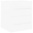 vidaXL Servantskap hvit 41x38,5x48 cm sponplate