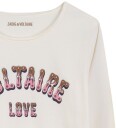 Zadig & Voltaire Genser   Off White m. Trykk   Zadig & Voltaire   12 år 152   Genser   Hvit