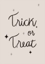 Trick or Treat Poster Plakat / 70x100cm