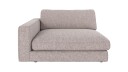 Rowico Home Duncan 1,5 seters sjeselong V Grå Max 180 129 x 150 x 78 cm Grå
