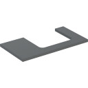 GEBERIT ONE benkeplate 900x470x30mm kuttet th t/hw svært komprimert t
